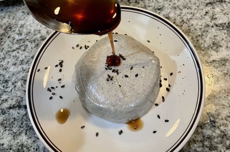 Black Sesame Panna Cotta