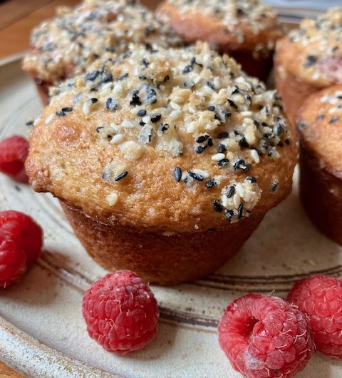 Raspberry Muffins