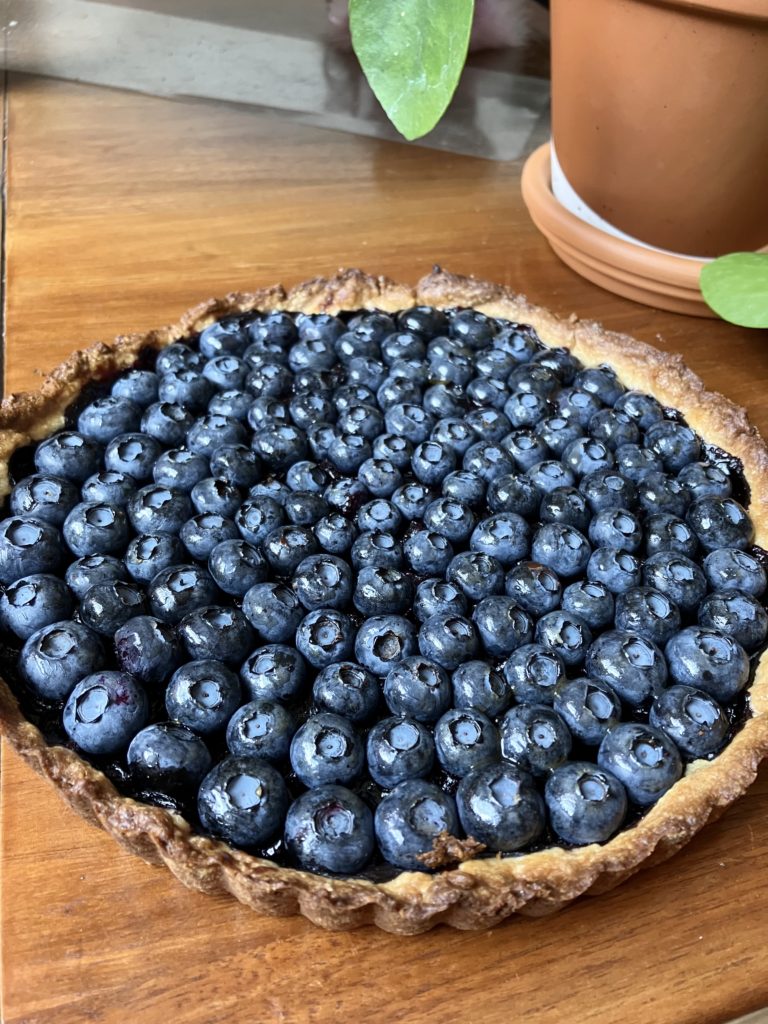 The Perfect Blueberry Tart