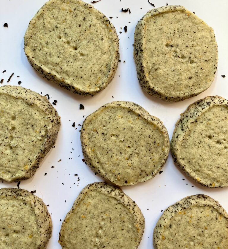 Earl Grey Shortbread Cookies