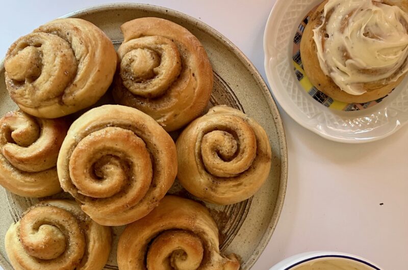 Masala Chai Cinnamon Rolls