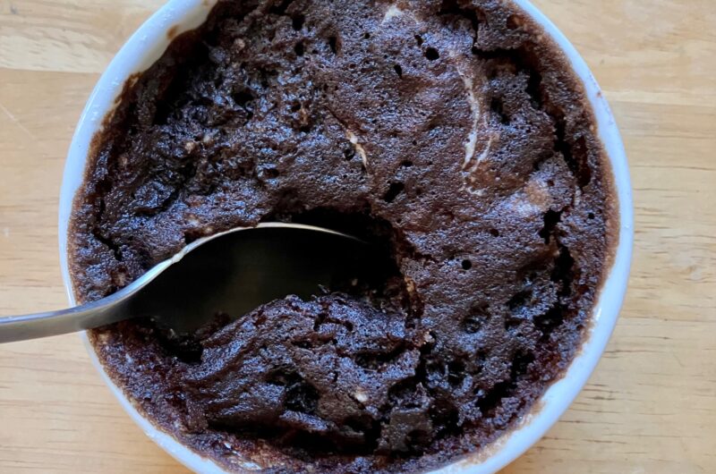 Emergency chocolate mug cake