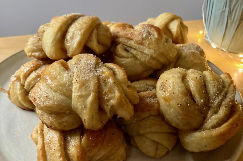 Orange cardamom buns