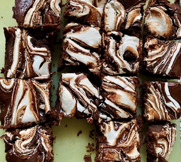 Mexican hot chocolate brownies