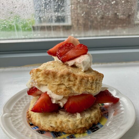 Miso Strawberry Shortcake