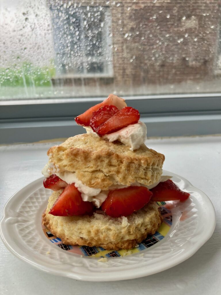 Miso Strawberry Shortcake