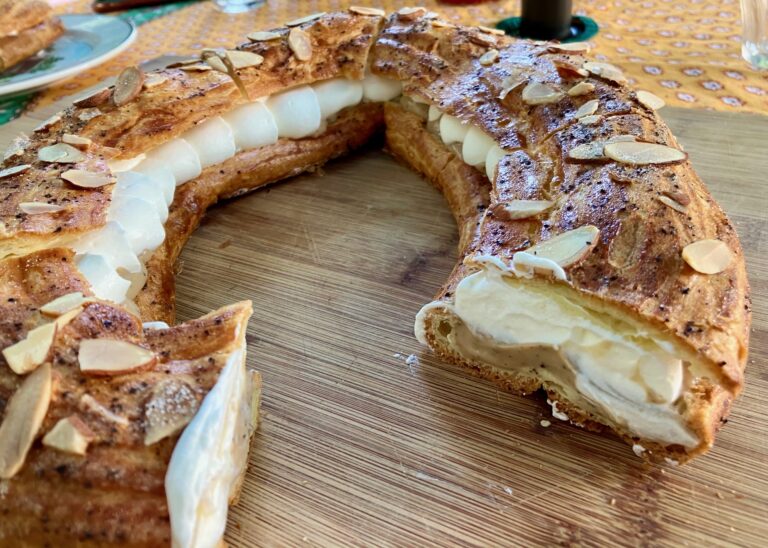 Earl grey lavender Paris-Brest