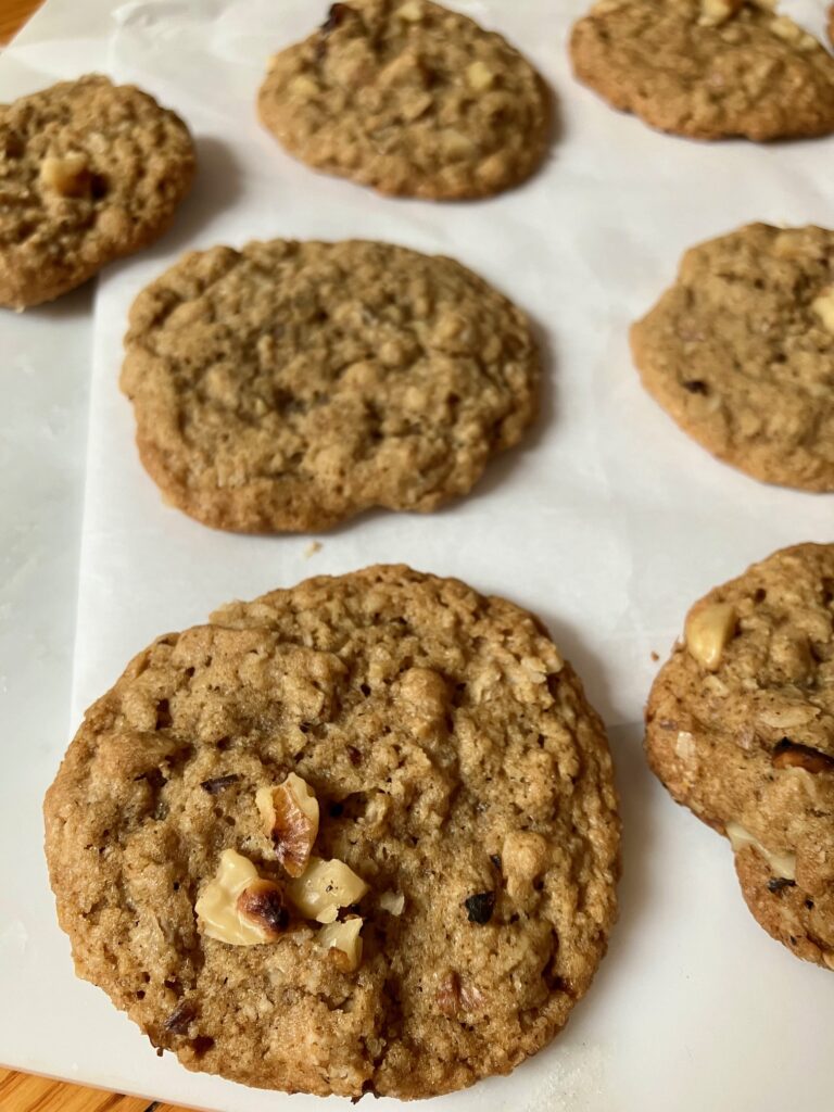 Actually good coffee oatmeal cookies